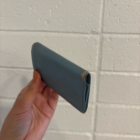 Saint Laurent vintage keyholder wallet in blue - Picture 5 of 13